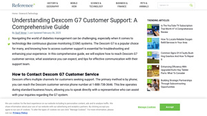 Understanding Dexcom G7 Customer Support: A Comprehensive Guide - dexcom manufacturer