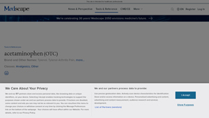 Tylenol (acetaminophen) dosing, indications, interactions, adverse ... - tylenol manufacturer