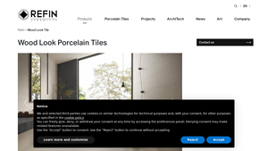 Wood Look Porcelain Tiles - Realistic Wood Effect Flooring - wood look tile factory