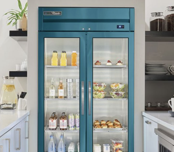 A relevant stock photo of refrigerator custom in a typical setting.