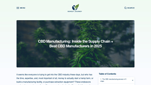 Best CBD Manufacturers of 2025 + A Look Inside the Supply Chain - cbd manufacturer