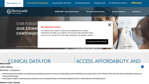 REMICADE® (infliximab) HCP Information for Healthcare Professionals - remicade manufacturer