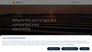 What is a solar power plant? How it works and types - Repsol - solar power station factory