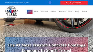 Concrete Coating |Corpus Christi, TX | - concrete coatings company