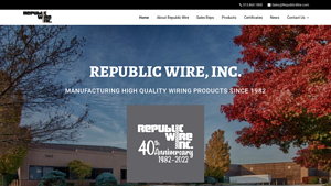 Republic Wire: Copper Distribution - aluminum wire company