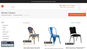 Metal Chairs - Restaurant Furniture Plus - metal chairs bulk