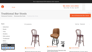 Wholesale Traditional Barstools | Restaurant Furniture Plus - bar stools bulk