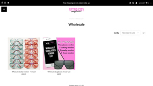 Wholesale - Retro City Sunglasses - vintage sunglasses bulk