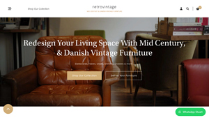 Vintage Furniture Mid Century Furniture Danish Furniture UK Wide - retro furniture company