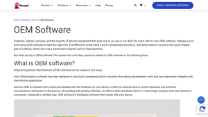 What Is OEM Software & How Does It Work - Reveal BI - original equipment manufacturer software