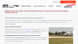 How the Parts Manufacturer Approval (PMA) Process Works - faa parts manufacturer approval
