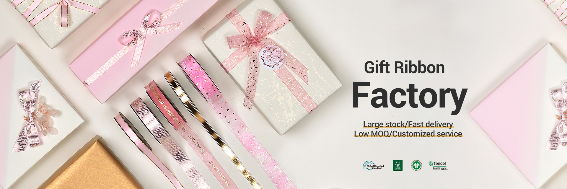 A relevant stock photo of ribbon supplier in a typical setting.