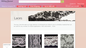 Shop Wholesale Lace Ribbons - Endless Possibilities - lace bulk