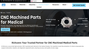 CNC Machined Parts for Medical Manufacturer - Richconn - cnc machined parts for medical equipment manufacturer