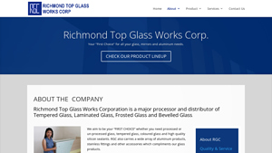 Glass Aluminum Supplier - Richmond Top Glass Works Corp. - tempered glass manufacturer