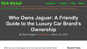 Who Owns Jaguar: A Friendly Guide to the Luxury Car Brand's Ownership - jaguar car manufacturer