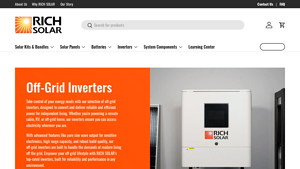 Off-Grid Inverters | RICH SOLAR - off grid solar inverter factory