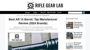 Best AR 15 Barrel: Top Manufacturer Review (2024 Brands) - best ar 15 manufacturer