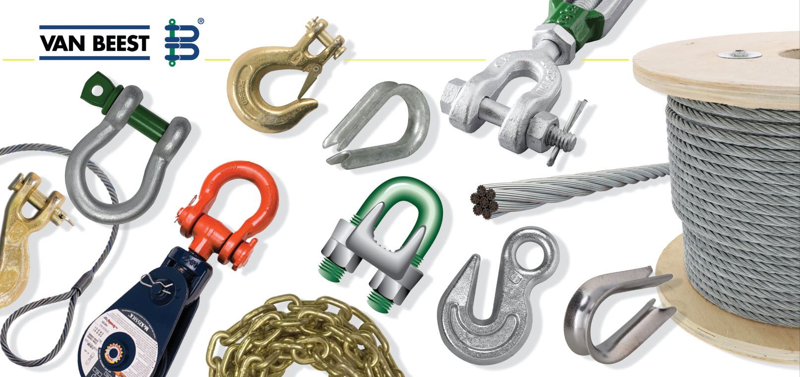 A relevant stock photo of rigging supplier in a typical setting.
