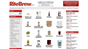 RiteBrew.com - Brewing Supplies at Wholesale Prices - home brew supplies wholesale