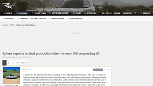 Aptera expects to start production later this year. Will anyone buy it? - aptera car company