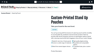 Custom Stand Up Pouches: Fast Turnaround & Made in the USA - stand up pouches bulk