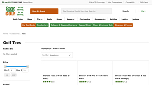 Discount Golf Tees | Rock Bottom Golf - golf tees bulk
