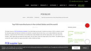 Top PCB manufacturers in the United States and the world - pcb manufacturer united states