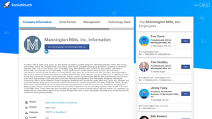 Mannington Mills, Inc. Information - RocketReach - mannington flooring company