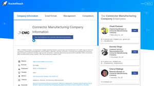 Connector Manufacturing Company Information - RocketReach - connector manufacturer company