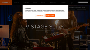 US - Roland - manufacturer of musical instruments