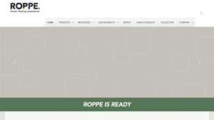 Roppe: Rubber and Vinyl Flooring - rubber tiles factory