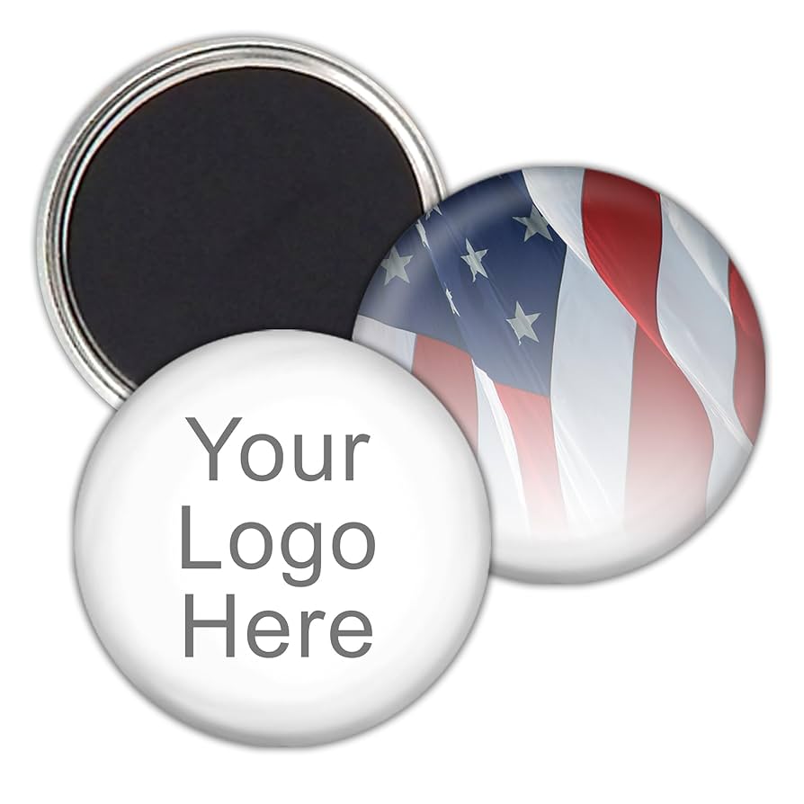 A relevant stock photo of round magnets custom in a typical setting.