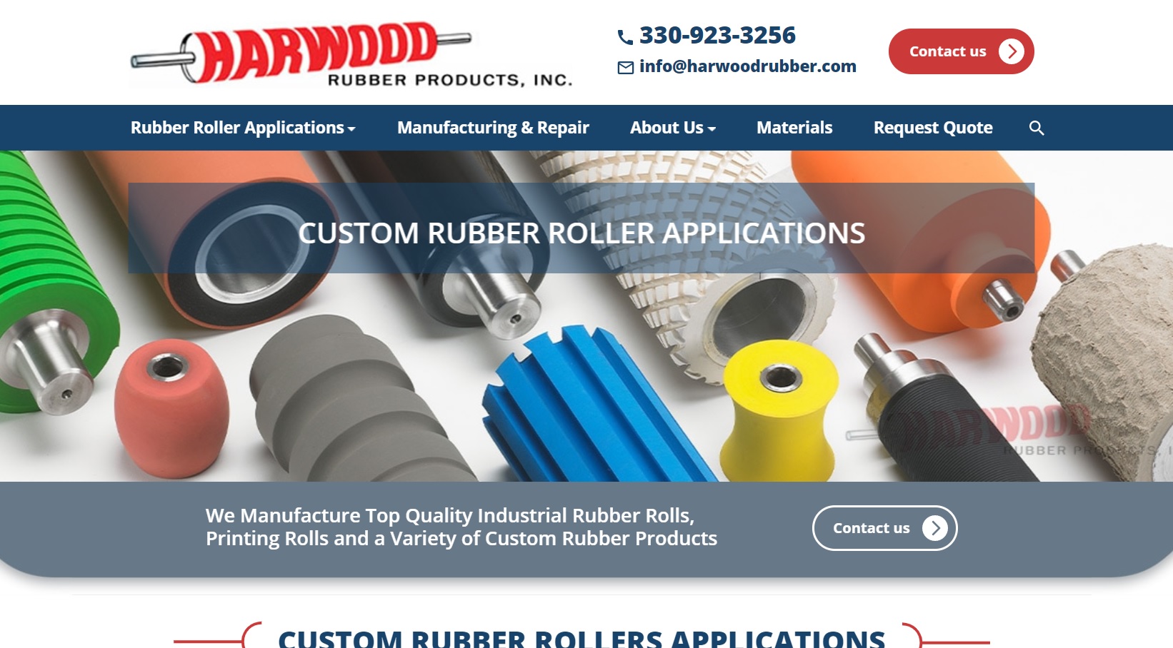 A relevant stock photo of Rubber Roller Manufacturers in a typical setting.