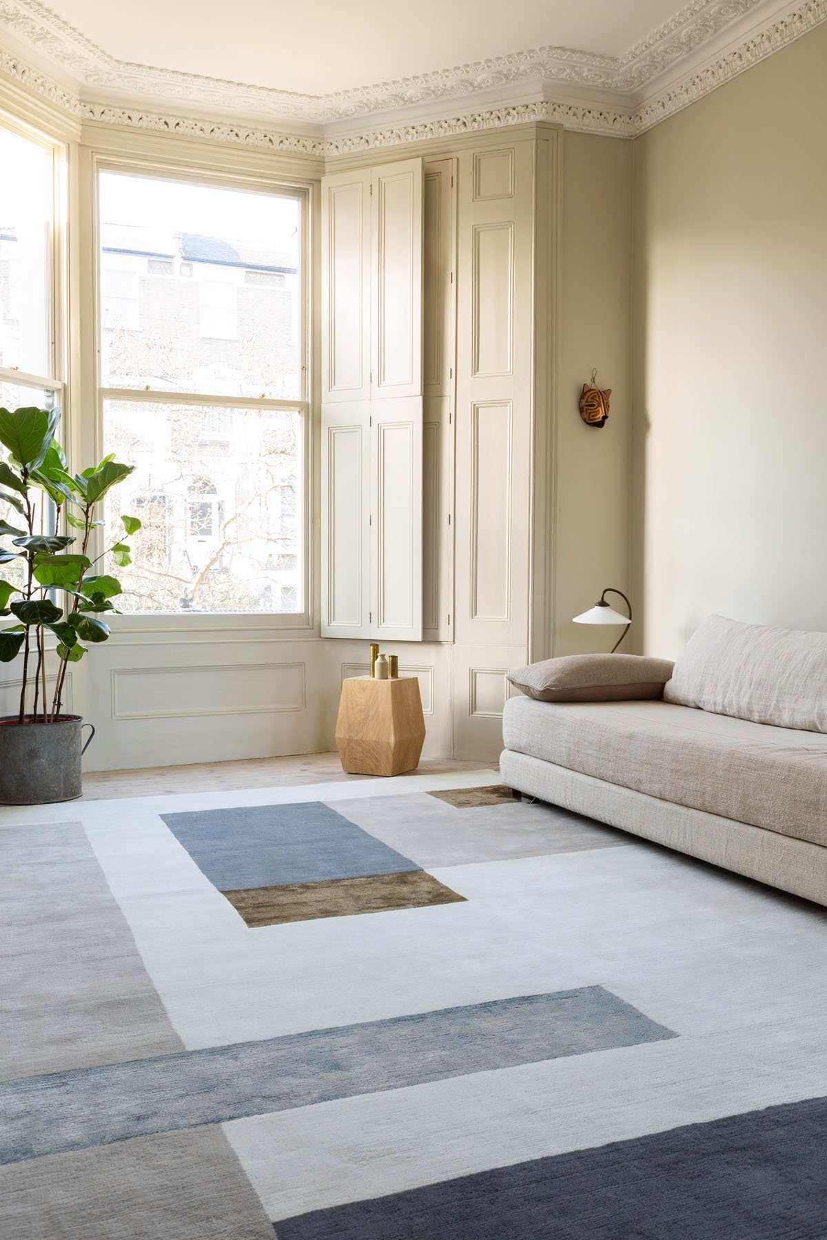 A relevant stock photo of rug manufacturer in a typical setting.