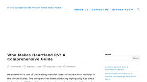 Who Makes Heartland RV: A Comprehensive Guide - heartland rv manufacturer
