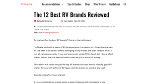 12 Best RV Brands Of 2025 (And How To Identify A Good Brand) - RV Properly - trailer manufacturer values
