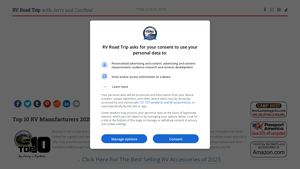 Top 10 RV Manufacturers 2025 - RV Road Trip - rv manufacturer