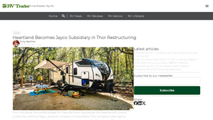 Heartland Becomes Jayco Subsidiary in Thor Restructuring - RV Trader - heartland rv manufacturer
