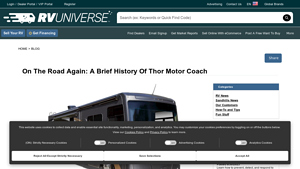 On The Road Again: A Brief History Of Thor Motor Coach - damon motorhome manufacturer