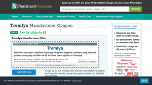 Tremfya Coupon 2025 - Pay As Little As $5 - Manufacturer Offer - tremfya manufacturer