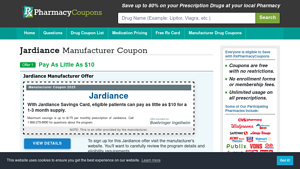 Jardiance Coupon 2025 - Pay as little as $10 - Manufacturer Offer - jardiance manufacturer assistance