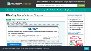 Ubrelvy Coupon 2025 - Pay As Little As $0 - Manufacturer Offer - ubrelvy manufacturer