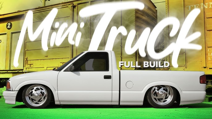 A relevant stock photo of s10 truck custom in a typical setting.