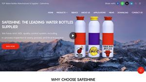 Custom Water Bottles Manufacturer & Supplier | Safeshine - water bottle manufacturer