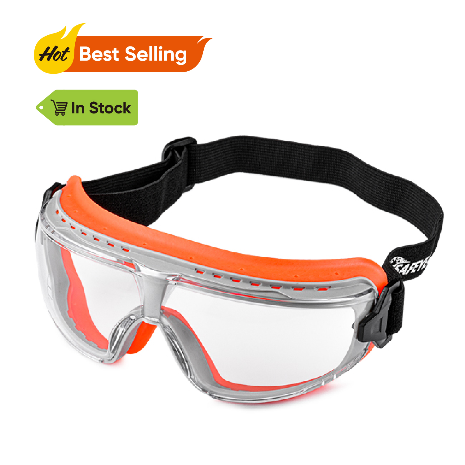 A relevant stock photo of safety glasse manufacturer in a typical setting.