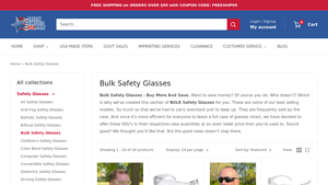 ANSI Rated - Buy More And Save - Bulk Safety Glasses - safety sunglasses bulk