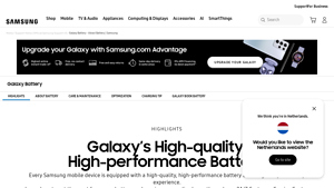 Galaxy Battery - About Battery | Samsung - samsung battery company