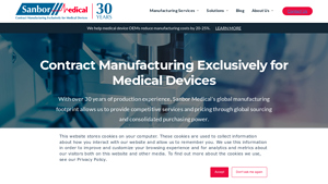 Medical Device Contract Manufacturing | Sanbor Medical - medical device contract manufacturer