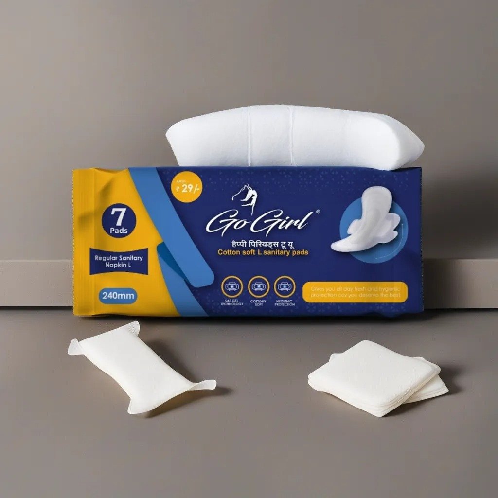 A relevant stock photo of sanitary napkin manufacturer in a typical setting.